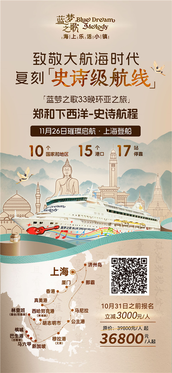 史诗下西洋(yáng) 蓝梦之哥33晚长歌行